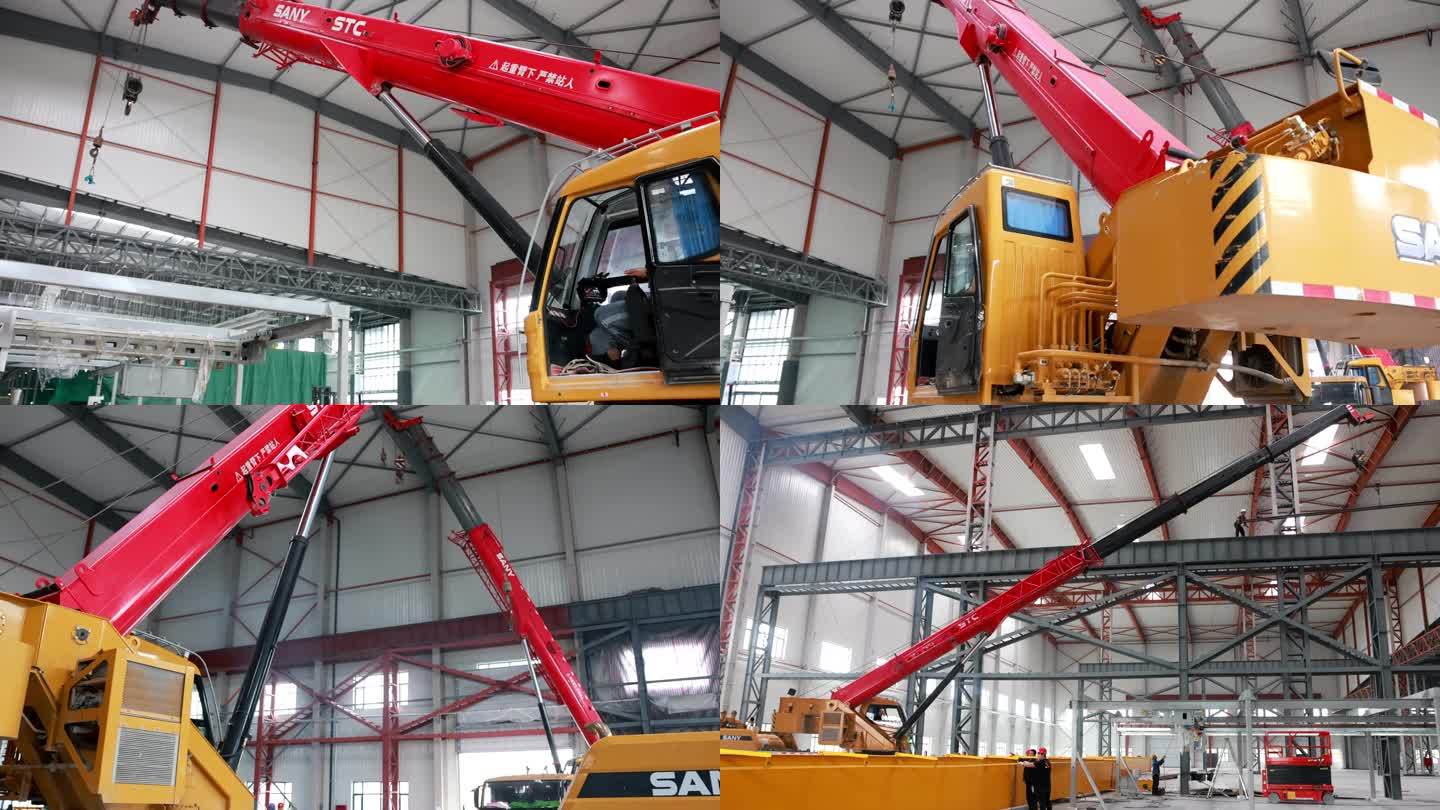 吊車室內作業搭建智慧工廠